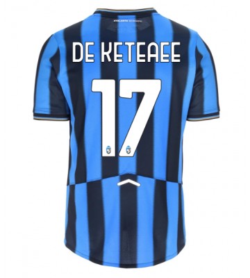Atalanta Charles De Ketelaere #17 Hjemmebanetrøje 2025-26 Kortærmet